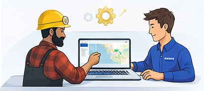 Guided onboarding illustration